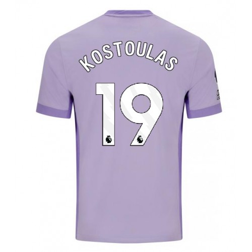 Brighton Charalampos Kostoulas #19 Replika Bortatröja 2025-26 Kortärmad